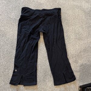 Lululemon Athletica Black Cropped Pants